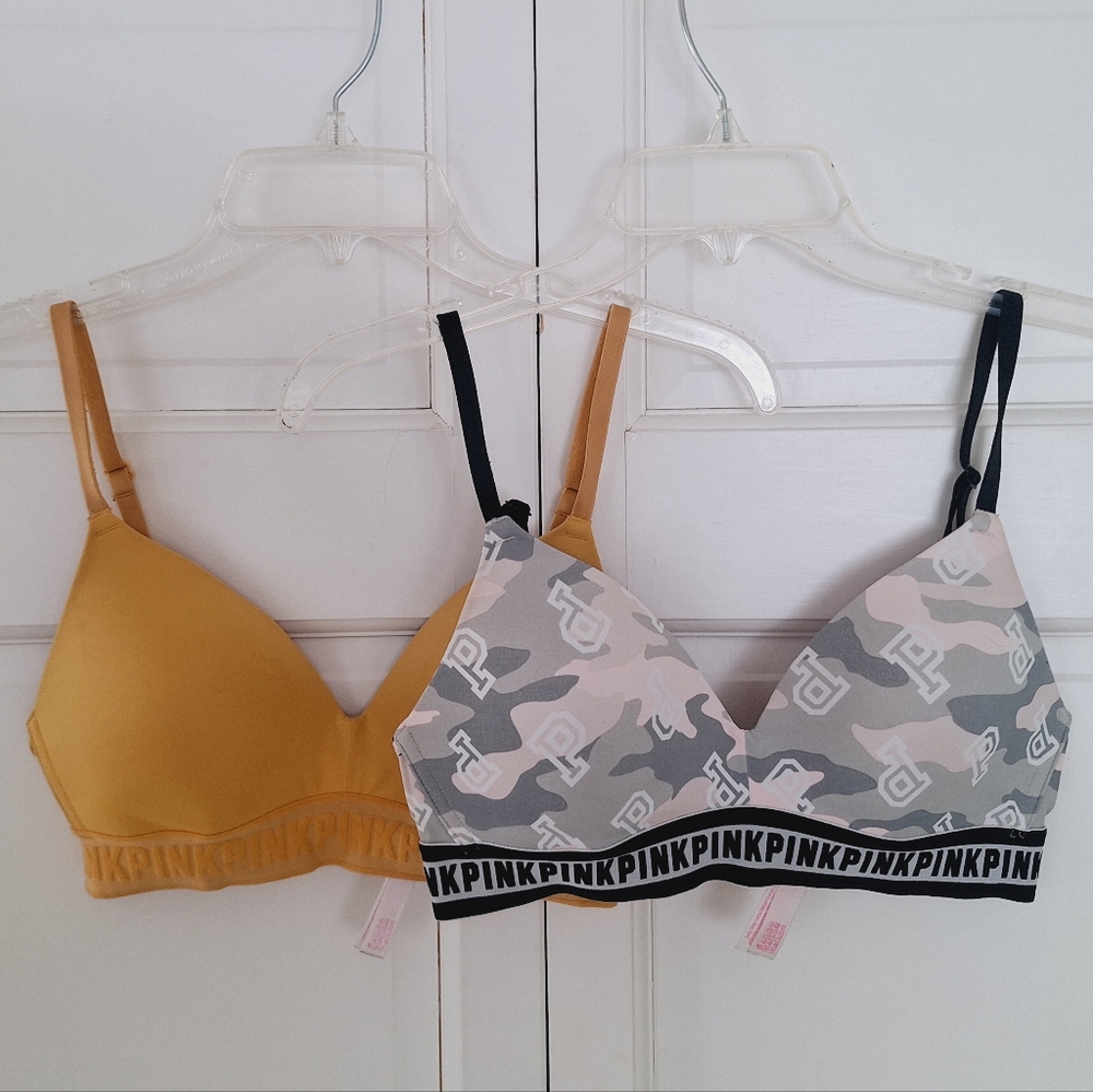 Victoria's Secret PINK Wear Everywhere bras - Bundle of 2